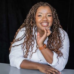 Ms. Akhona Tshangela, WomenLift Health Director, LEA-WH Advisory Board leader in African health leadership.