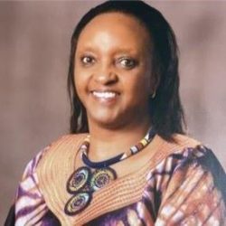 Prof. Anne-Beatrice Kihara, FIGO President Emeritus, LEA-WH Advisory Board leader in women's health innovation.